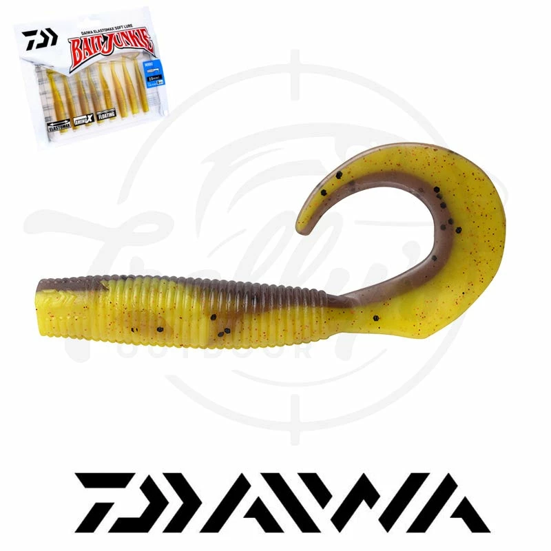 Brand new β Daiwa Bait Junkie Grub 4in π 3 Daiwa Bait Junkie Grub 4in