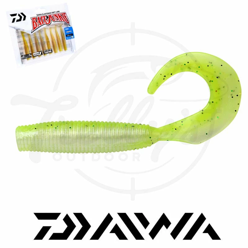 Brand new β Daiwa Bait Junkie Grub 4in π 15 Daiwa Bait Junkie Grub 4in