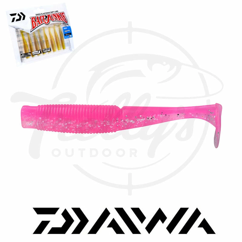 Brand new π Daiwa Bait Junkie Minnow 3.2in Soft Plastic Lures βοΈ 4 Daiwa Bait Junkie Minnow 3.2in Soft Plastic Lures