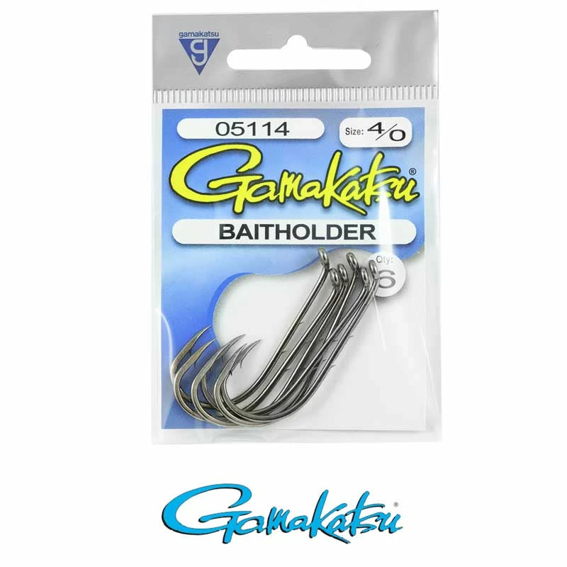 Budget π₯° Gamakatsu Baitholder Fishing Hooks β¨ 1 Gamakatsu Baitholder Fishing Hooks