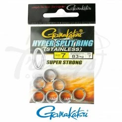 Gamakatsu Hyper Power Split Rings Fishing