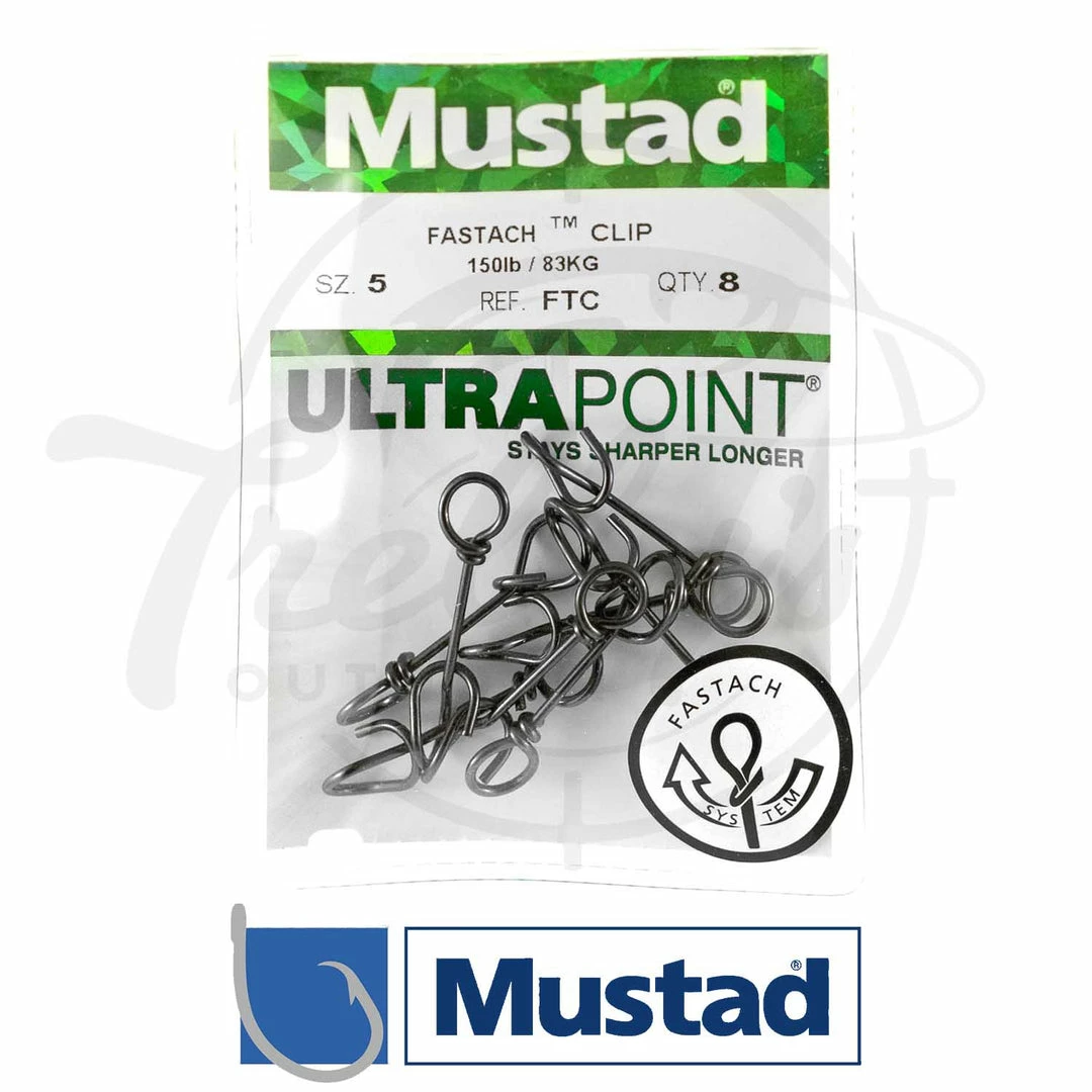 Budget βοΈ Mustad Ultrapoint Fastach Clip π 1 Mustad Ultrapoint Fastach Clip