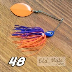 New 🌟 Old Mate Lures Fishing Old Mate Spinnerbait Single Willow ❤️ 15 Old Mate Lures Fishing Old Mate Spinnerbait Single Willow