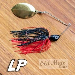 New 🌟 Old Mate Lures Fishing Old Mate Spinnerbait Single Willow ❤️ 18 Old Mate Lures Fishing Old Mate Spinnerbait Single Willow
