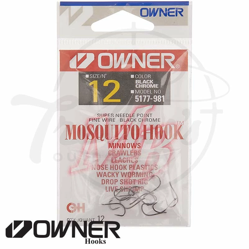 Discount ❤️ Owner Mosquito Fishing Hook 🛒 1 Owner Mosquito Fishing Hook