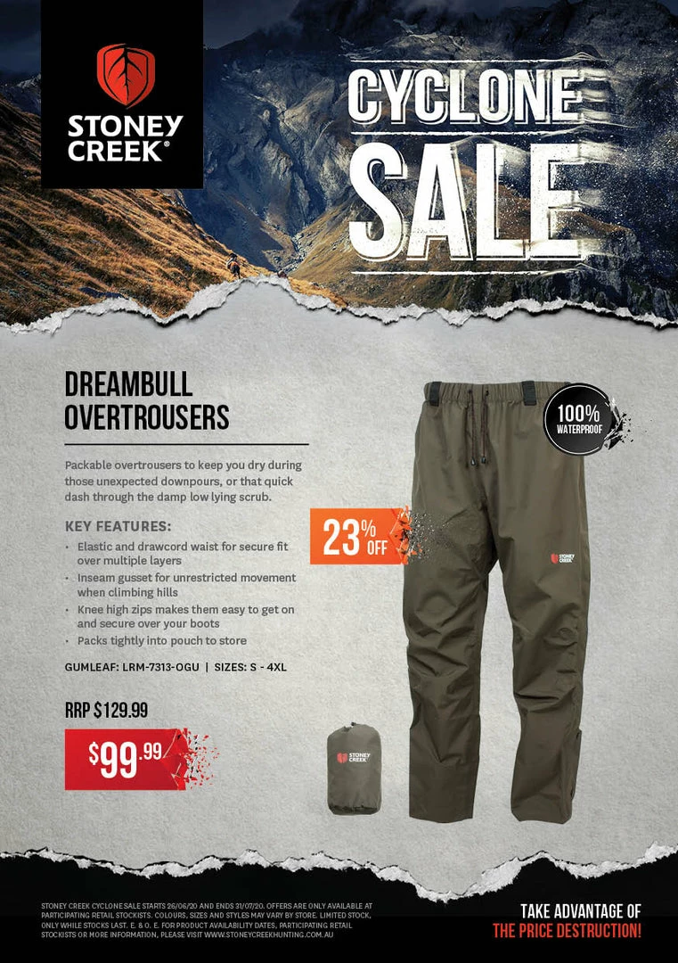 Brand new π Apparel Stoney Creek Overtrousers Dreambull π 3 Apparel Stoney Creek Overtrousers Dreambull
