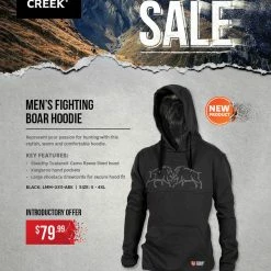 Apparel Stoney Creek Mens Boar Fight Hoodie