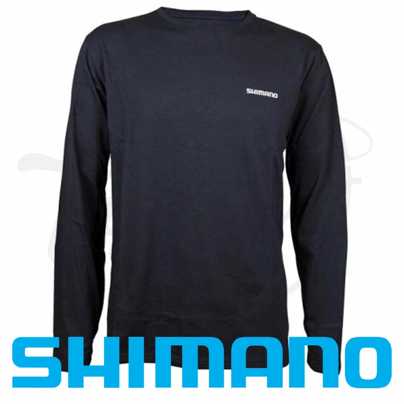 Cheap π Shimano Long Sleeve Black Tee Small Apparel 𧨠1 Shimano Long Sleeve Black Tee Small Apparel