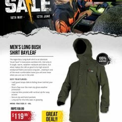 Stoney Creek Long Bush Shirt