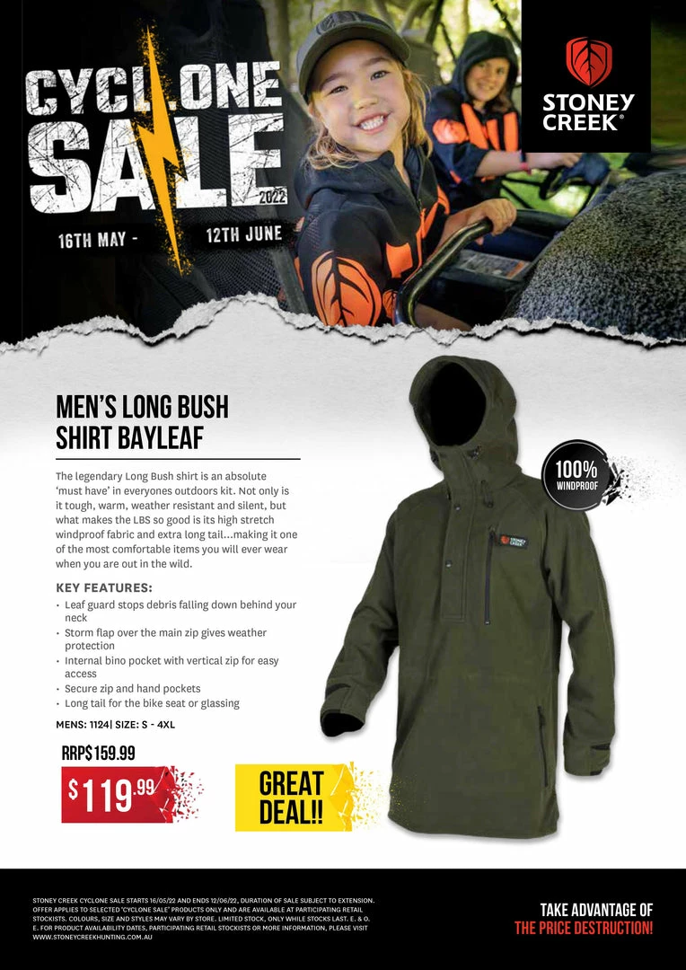 Cheapest β Stoney Creek Long Bush π Shirt π 1 Stoney Creek Long Bush Shirt