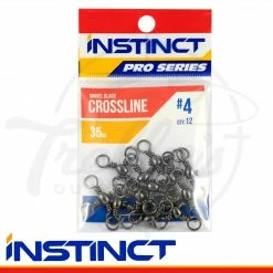 Instinct Pro Black Crossline 3 Way Fishing Swivel