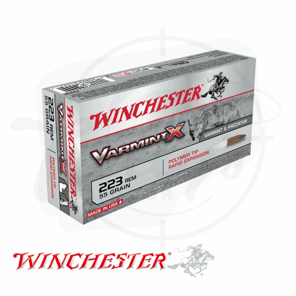 Wholesale π Winchester Varmint X 223 Rem 55gr PT Shooting βοΈ 1 Winchester Varmint X 223 Rem 55gr PT Shooting